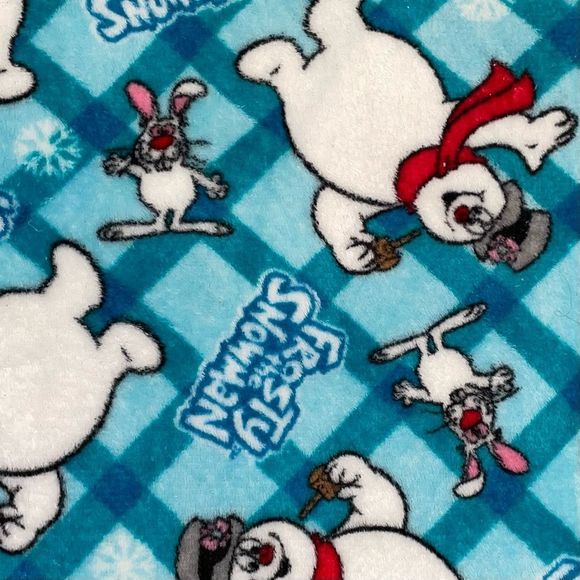 Official “Frosty the Snowman” Cozy Fleece PJ Pants Size XL (16-18) - Picture 4 of 5